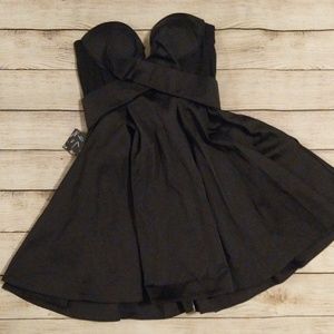 Nasty Gal NWT black cocktail dress